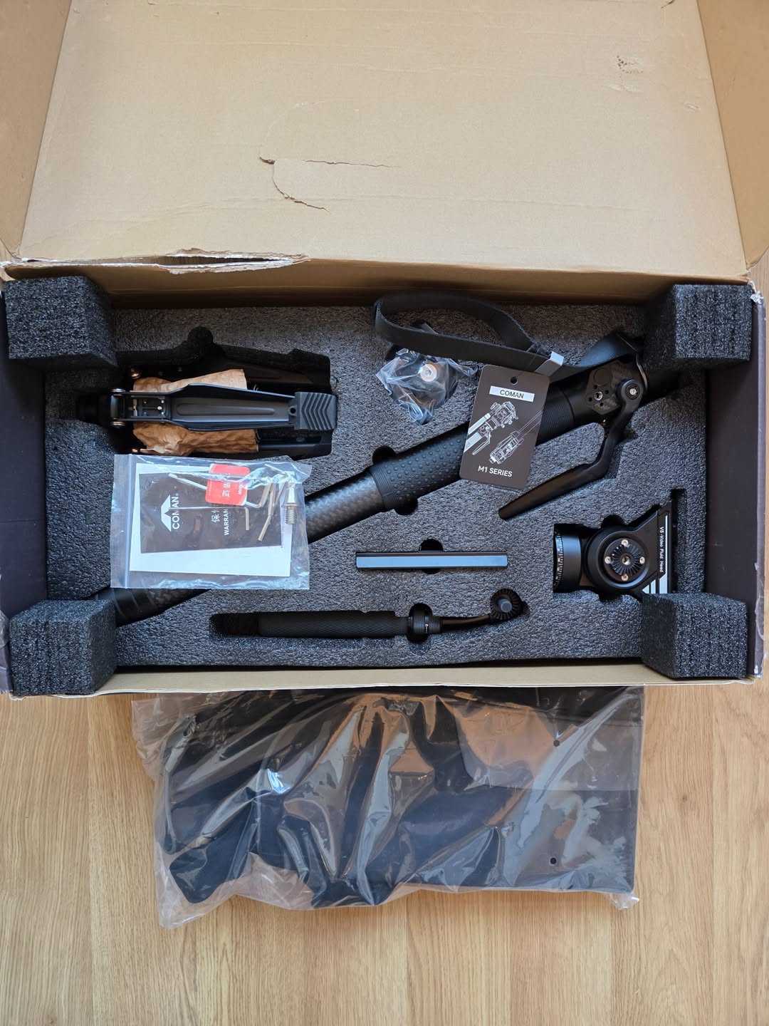 Premium sınıf profesyonel karbon monopod - 1,100₾