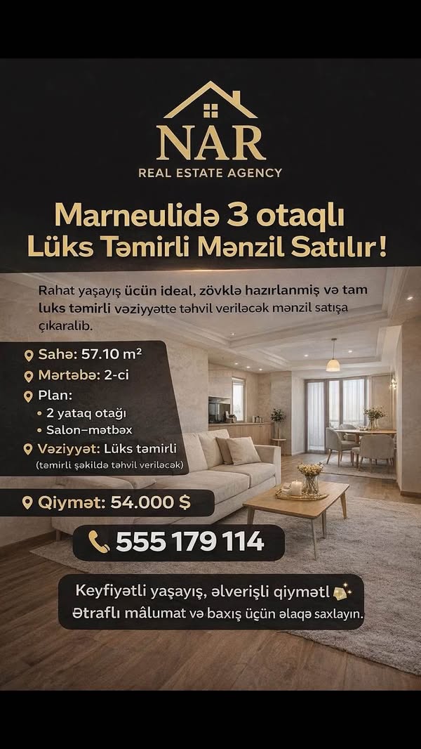 Mənzil — 54,000$