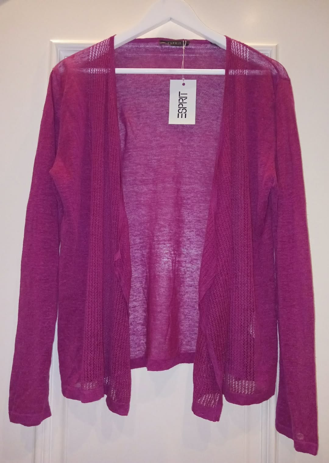 Yeni hafif dantel gibi linen Esprit kardigan - 40₼