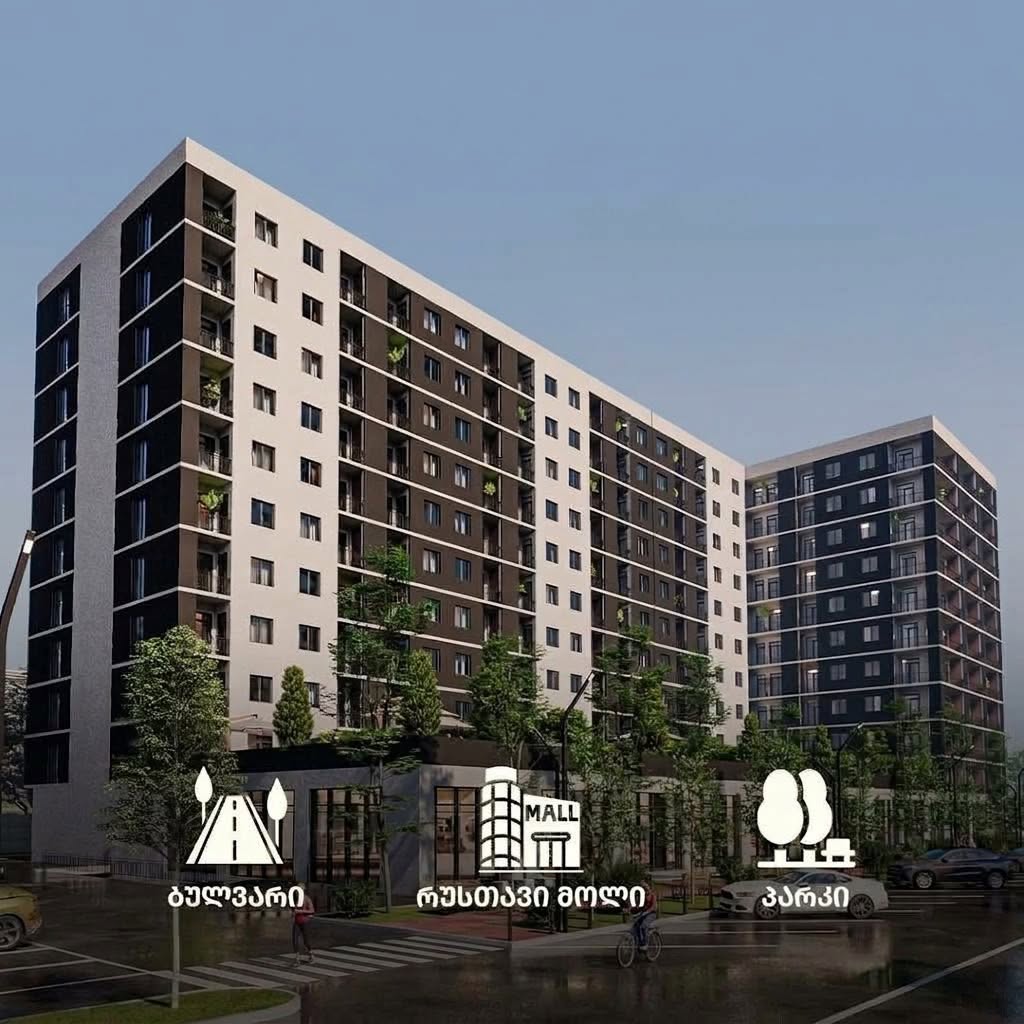 Apartment for rent in Rustavi
