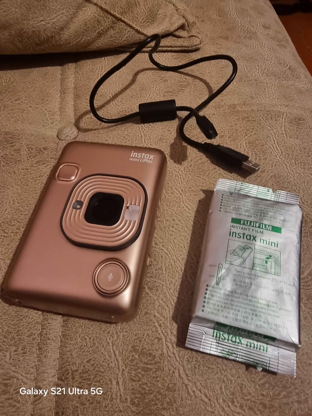 Instax mini LiPlay camera, new, no box