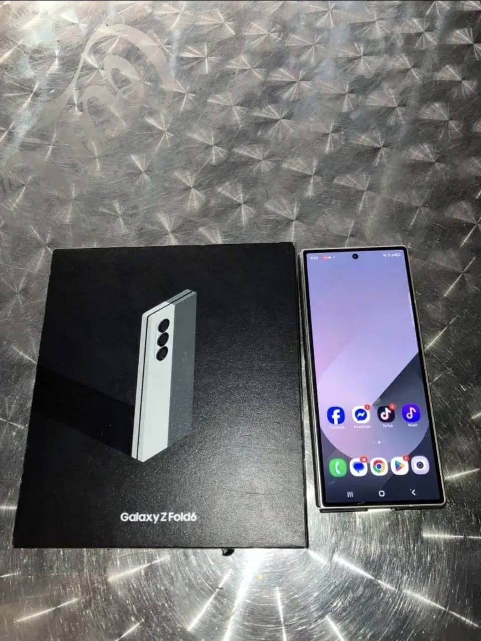 Galaxy Z Fold 6! 12/512GB ყუთით