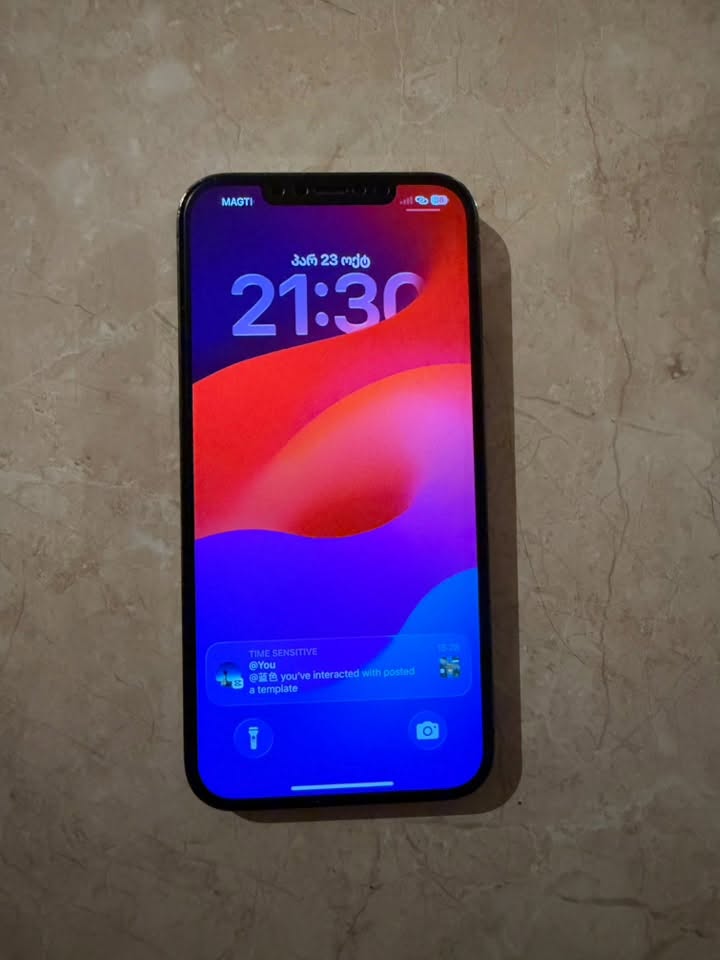 iPhone 12 Pro Max, ბატარეა შეცვლილი