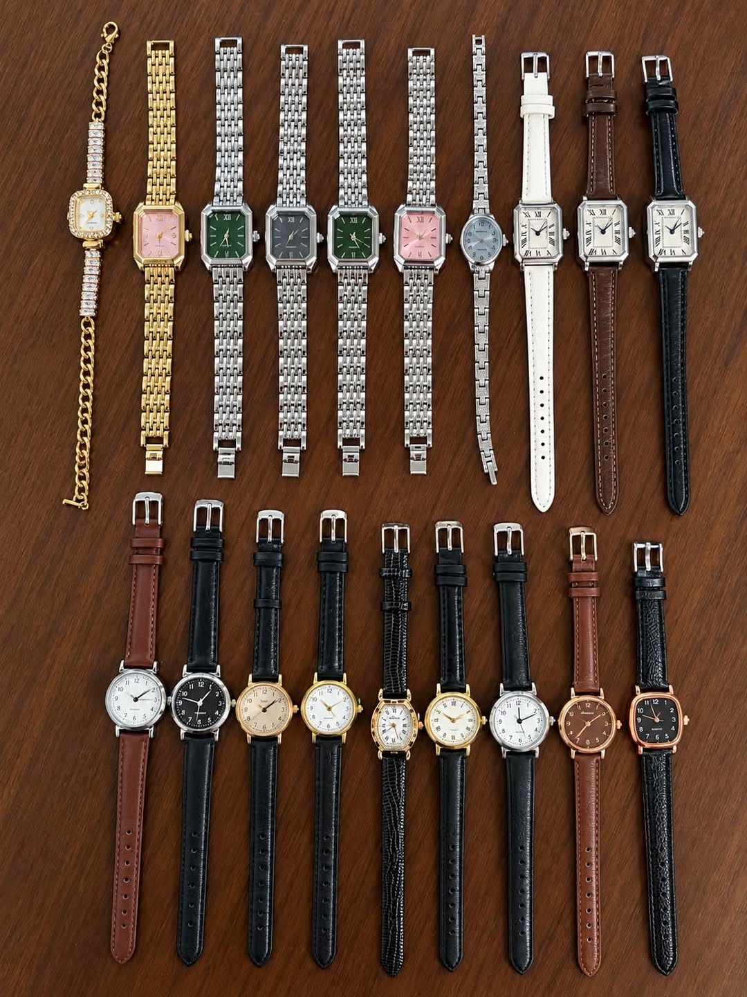 Assorted wristwatches, many models