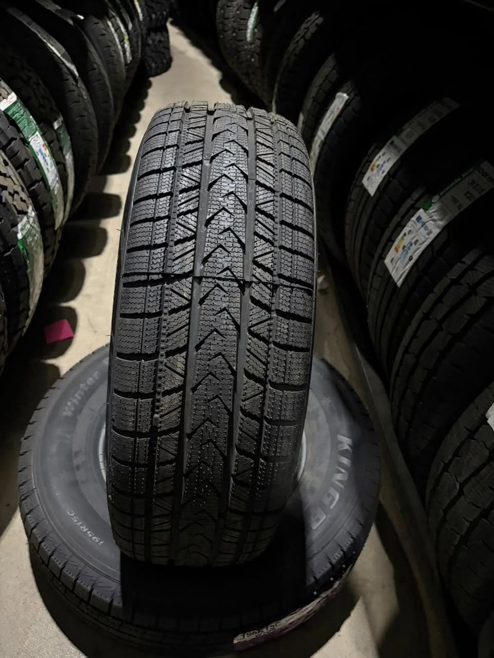 All new winter tires with discounts next