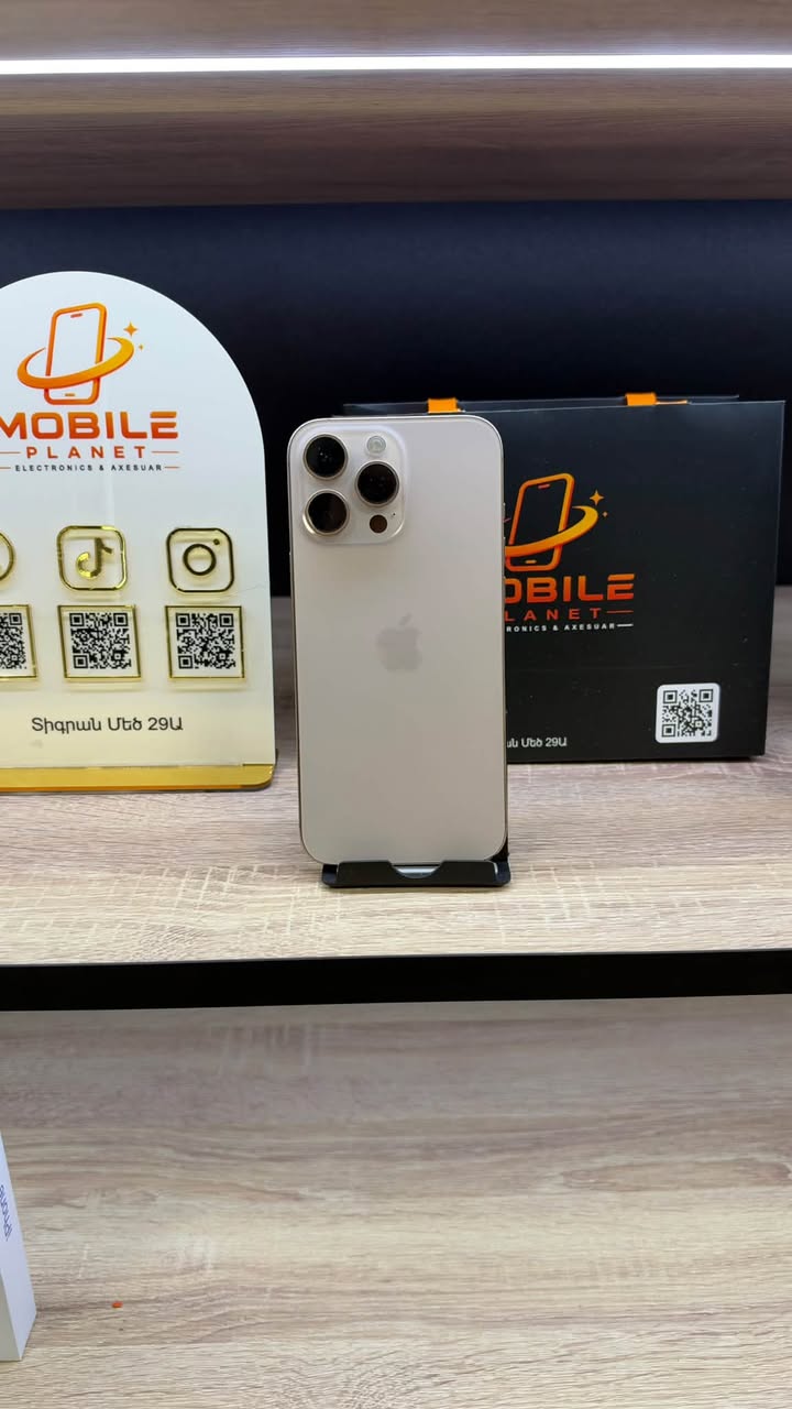 iPhone 16 Pro Max 256GB Fabriki — 250,000 AMD
