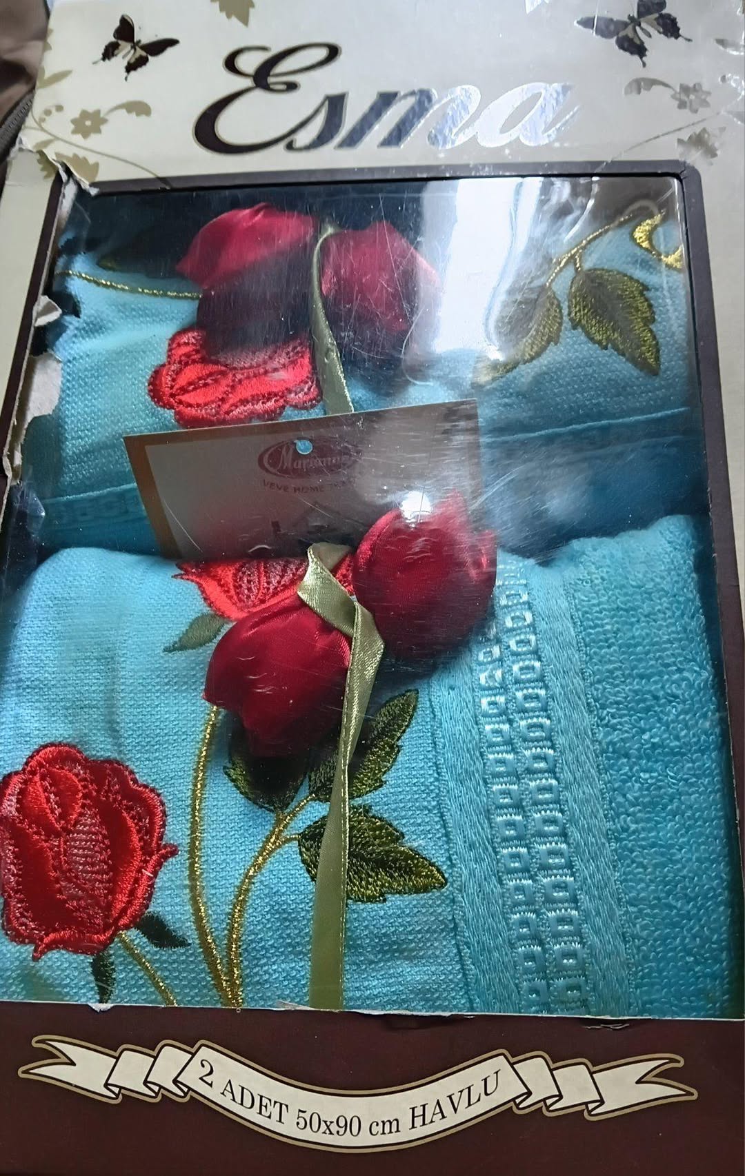 Esma havlu dəsti, 2 ədəd 50×90