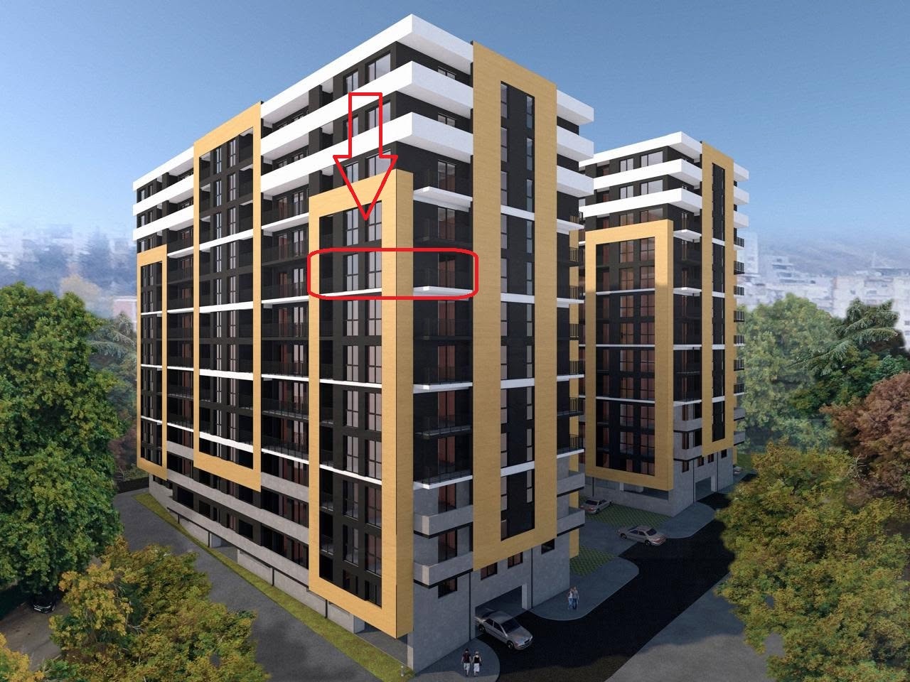5 odalı daire satılık, Tiflis — $1,950