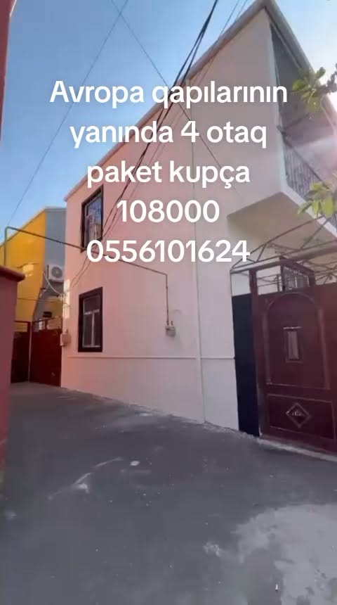 4 otaqlı ev, Xırdalan