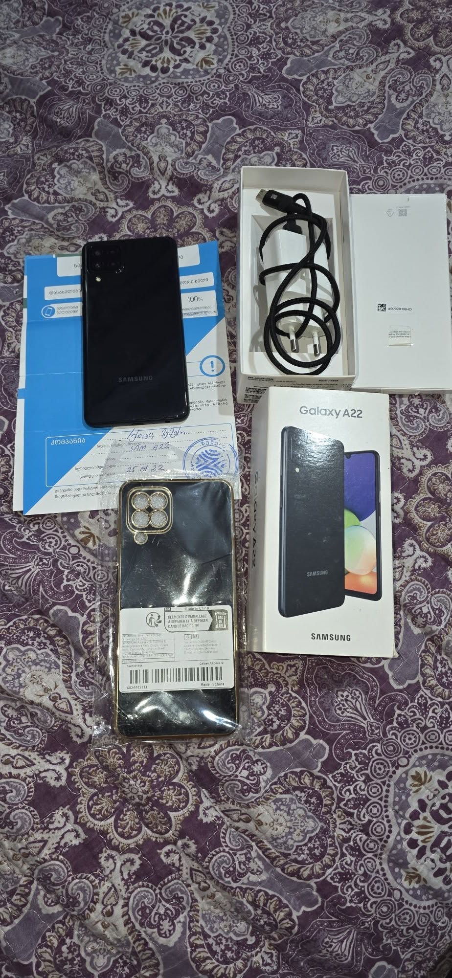 Samsung A22 əlaqəsiz hədiyyə vəziyyətində işləyir — 280₾