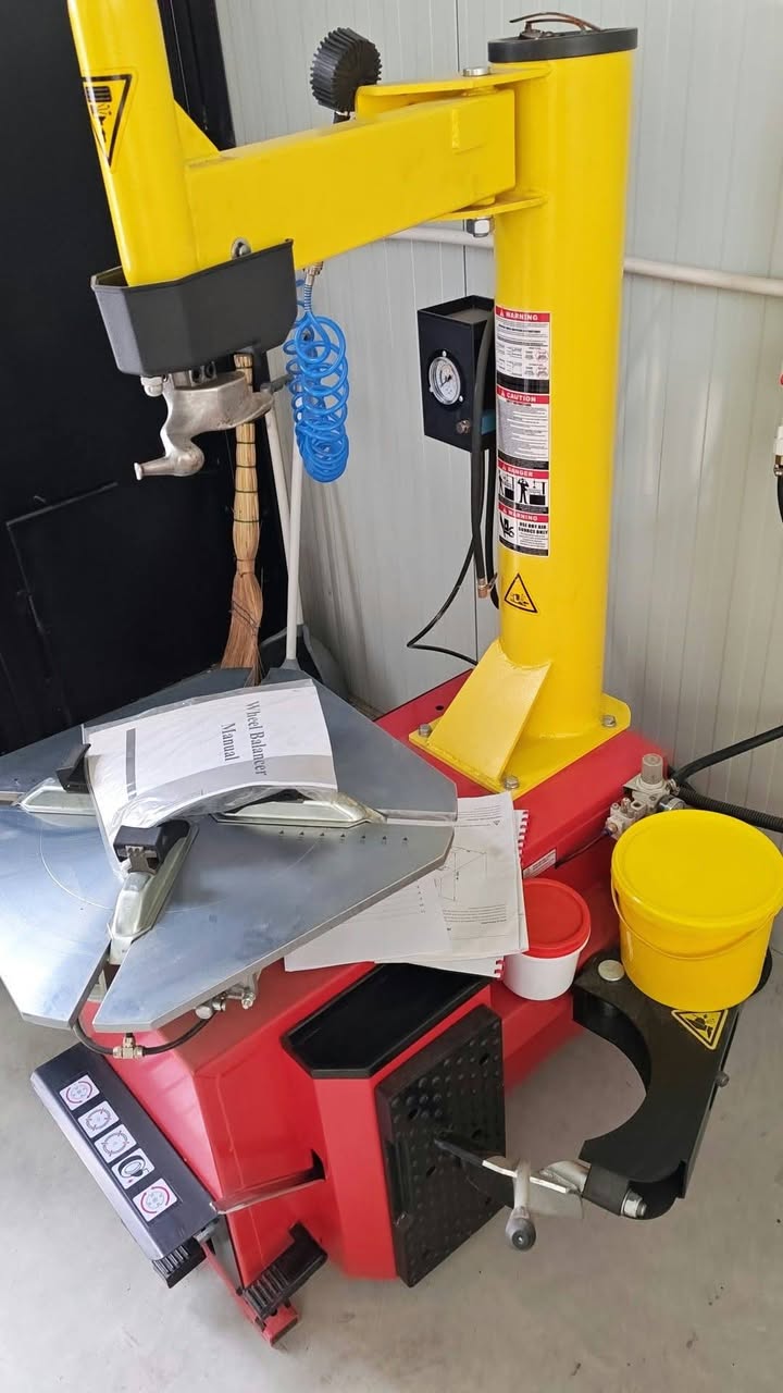 I bought a vulcanizer and a balancer