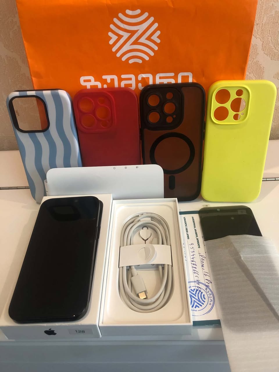 iPhone 16 Pro 128 GB is sold for 2,300₾