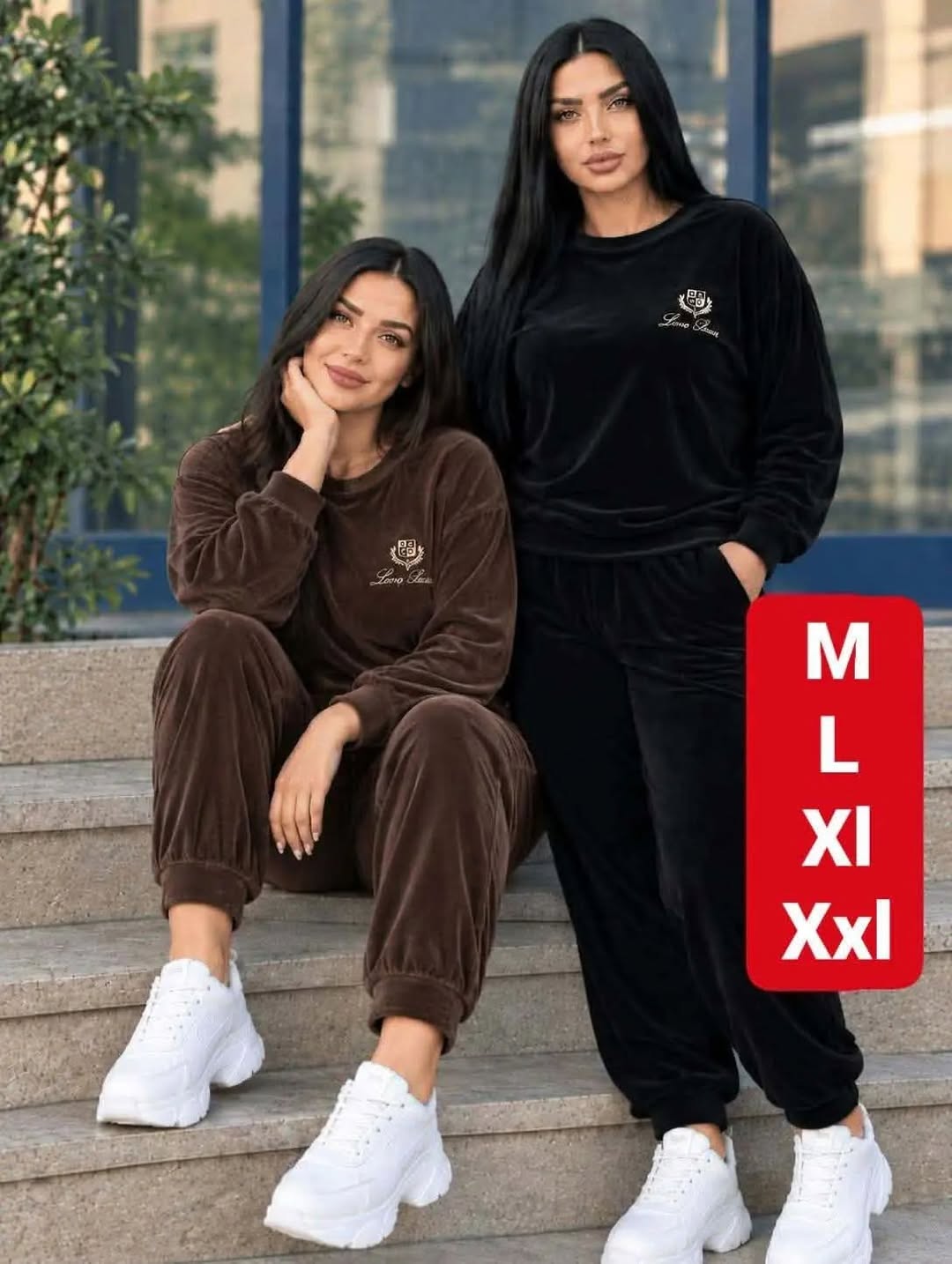 Velyo spor kıyafeti, M–XXL