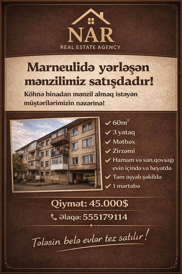 Kirayə mənzil — 45,000$