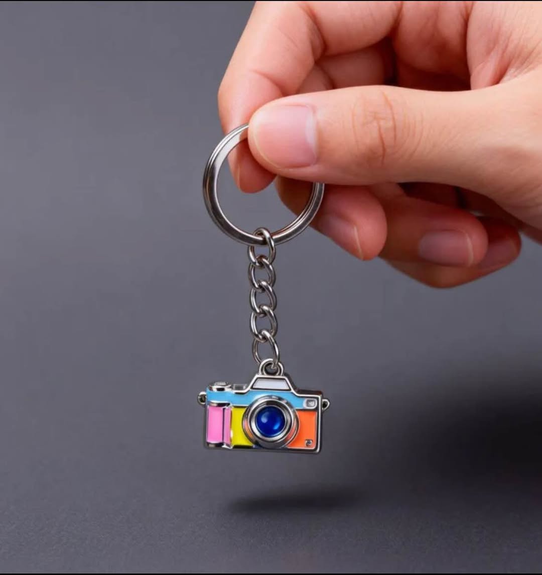 Miniatür fotoaparat brelok