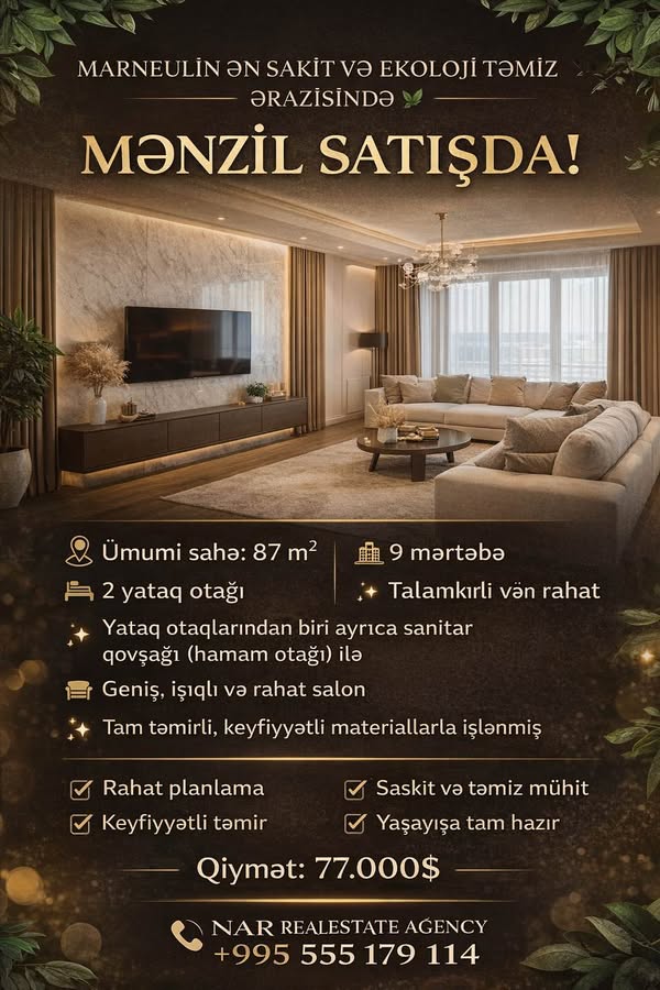 Mənzil — 77,000$