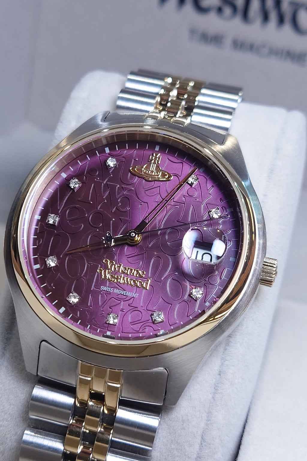 ორიგინალი ახალი Vivienne Westwood Camberwell Purple