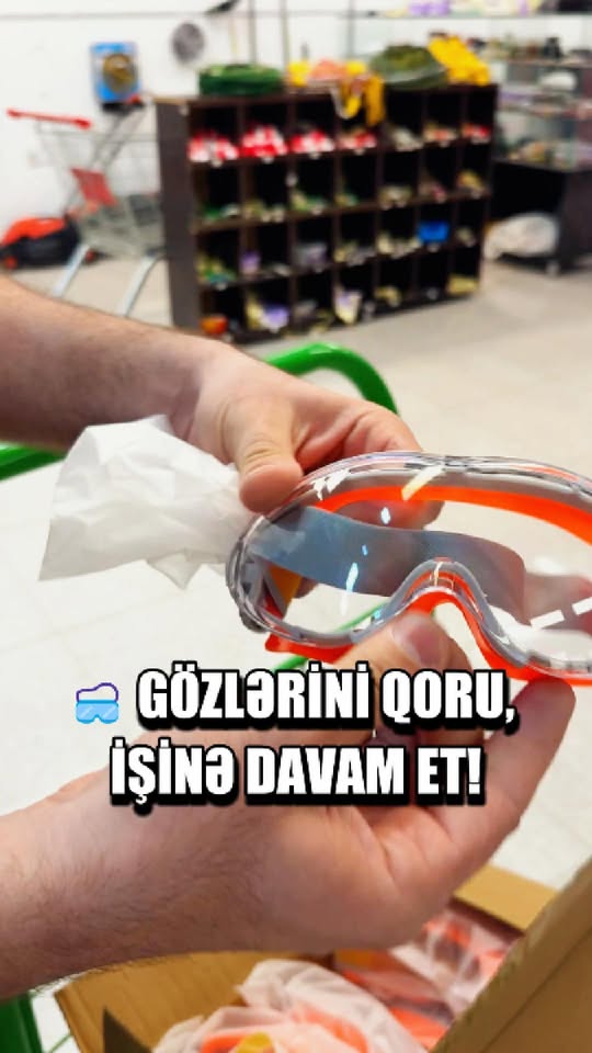 GÖZLƏRİNİ QORU, İŞİNƏ DAVAM ET