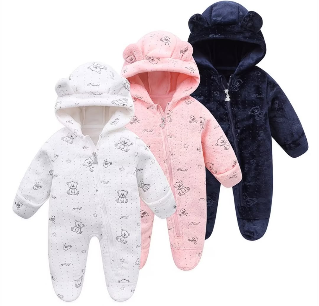 Children's winter combination suit in colors
