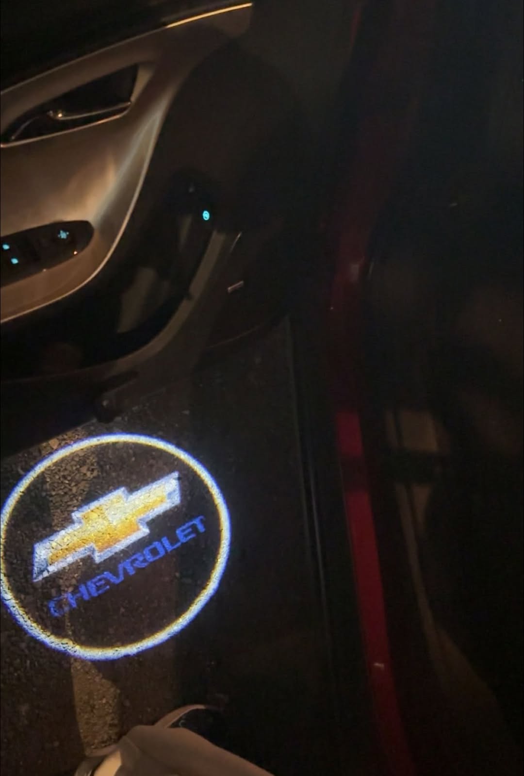 Chevrolet դռան լուսային պրոյեկտոր, 2 հատ