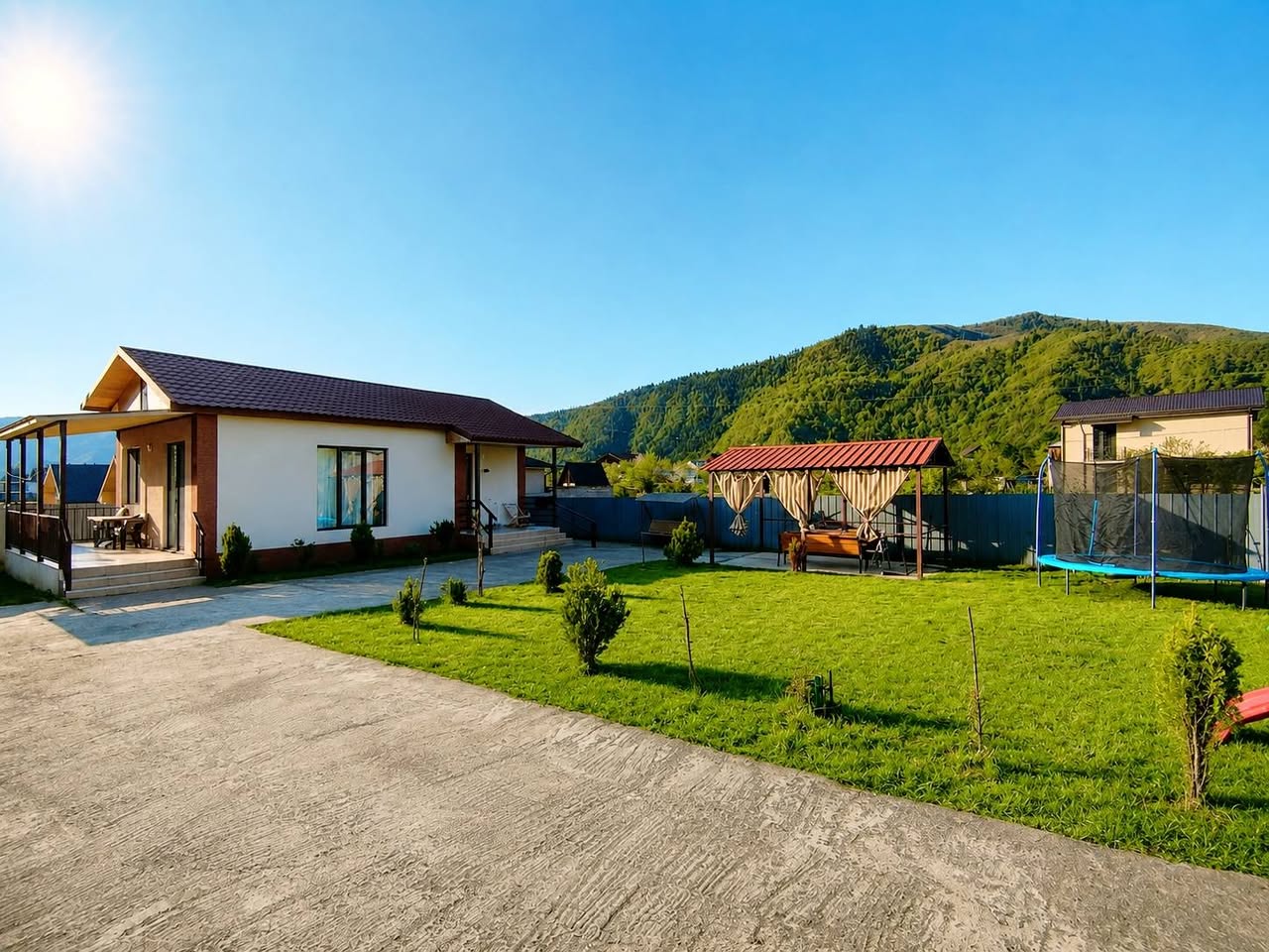 Kottec cottage dağ evi!!! Yerləşir sakit və
