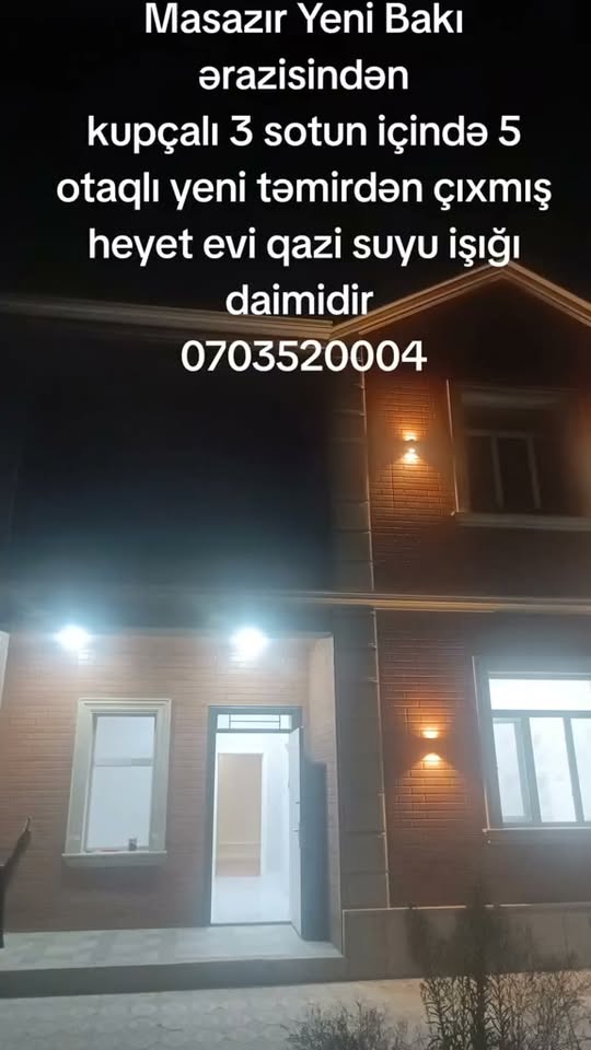 Mənzil satılır, Bakı