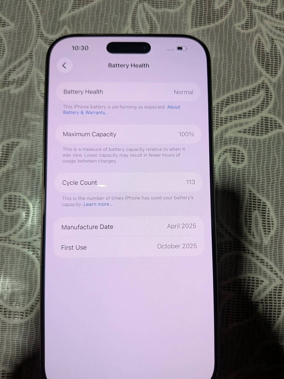 📱 Apple iPhone 16 Pro Max — 3,200₾