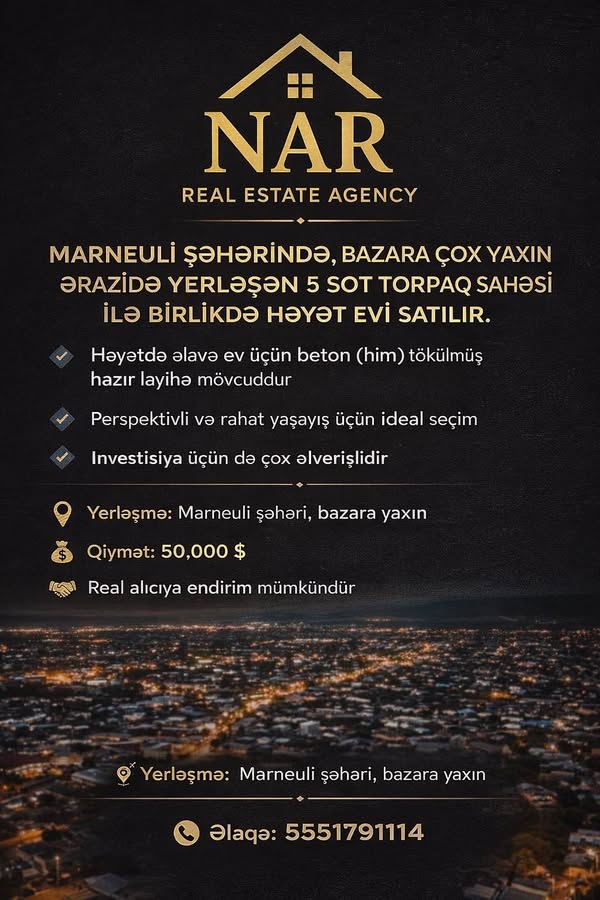 Ev / Villa — 50,000$