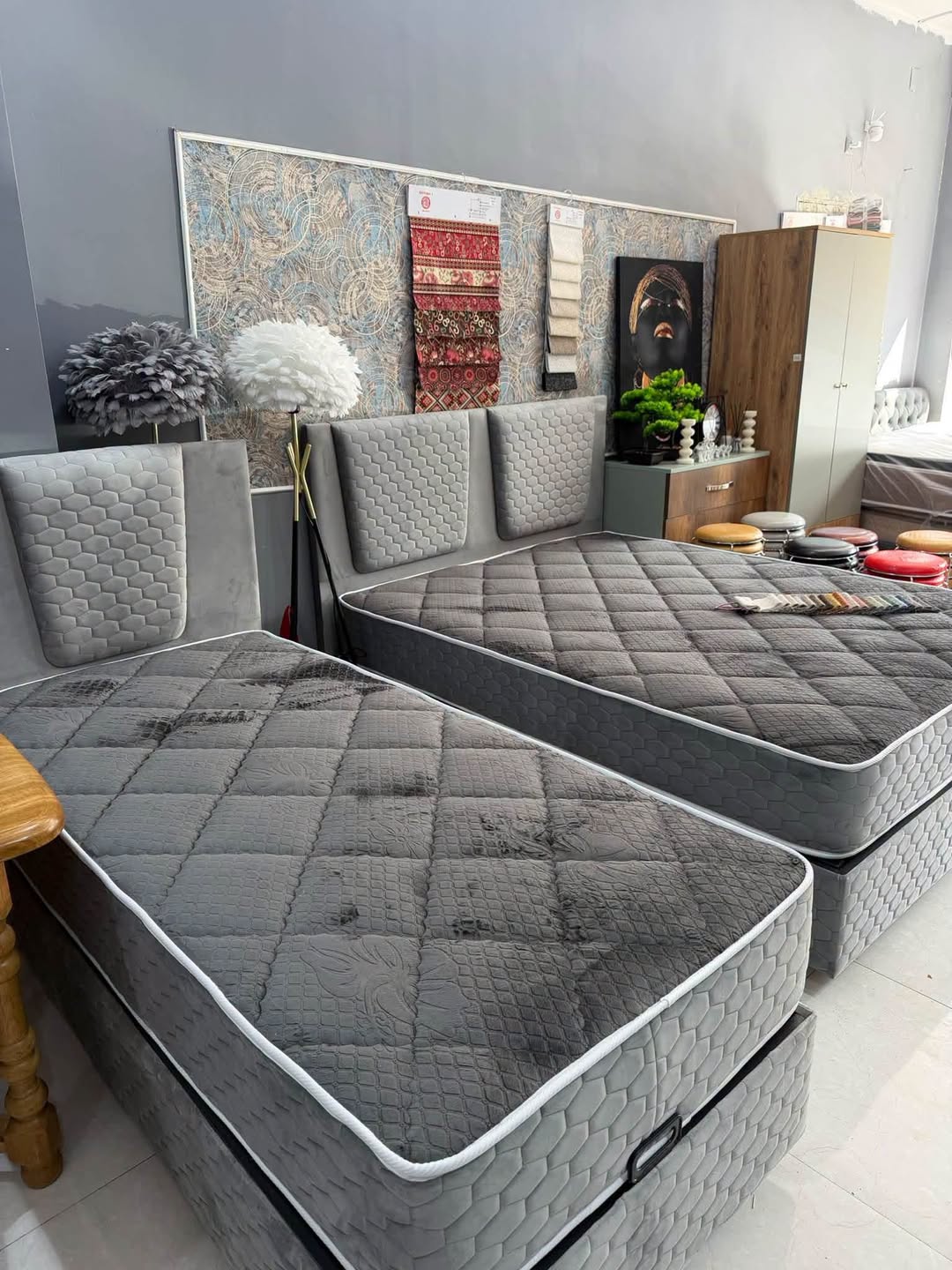 Turkish-made beds for sale❤️ one double bed