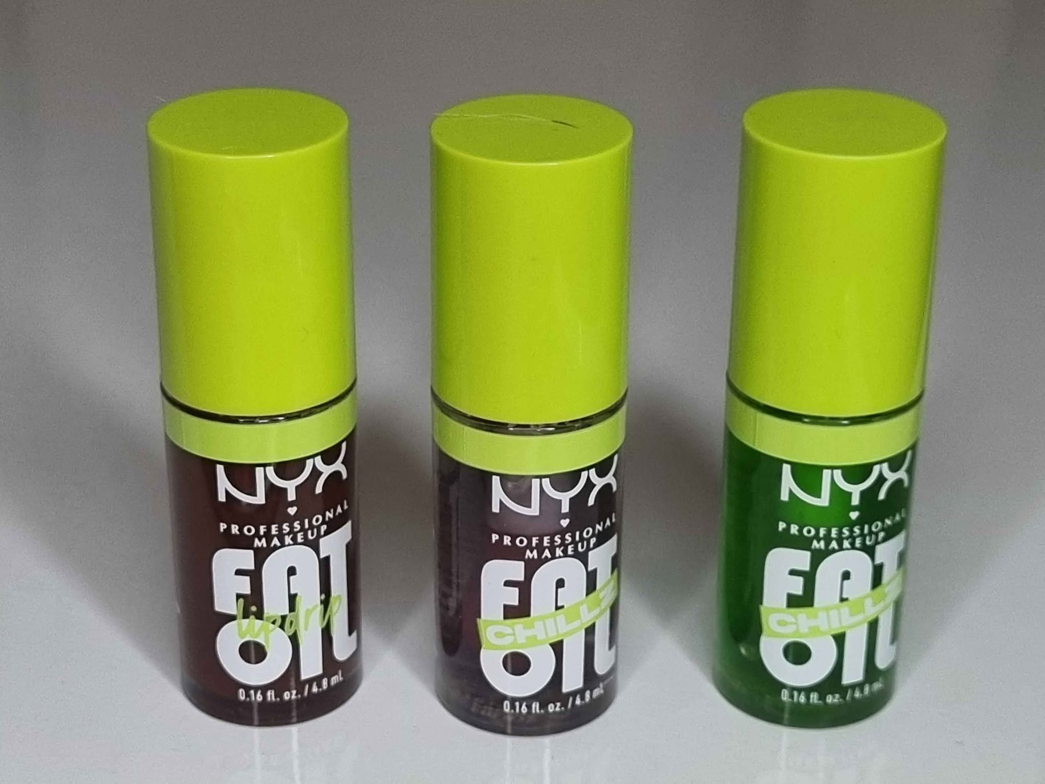 NYX ტუჩის ზეთები, სრული ზომის