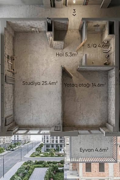 Apartment for sale, Baku — 40,000 ₼