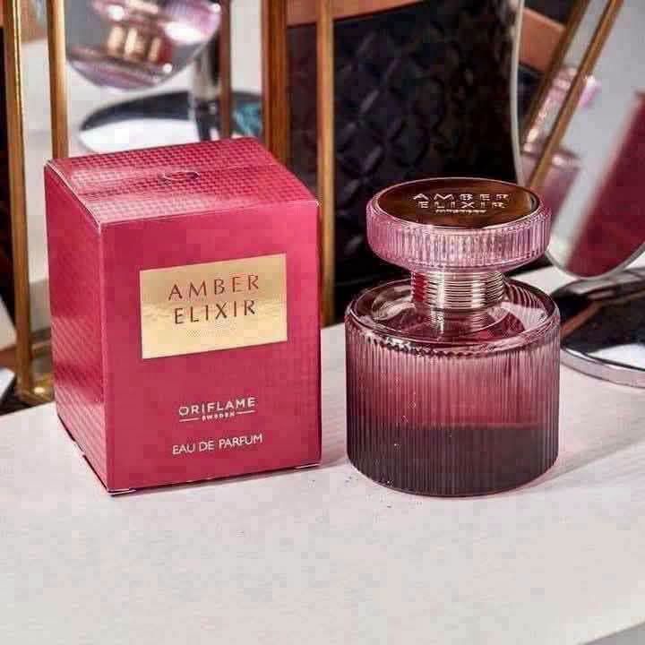 💜ადგილზეა პარფიუმერული წყალი Amber Elixir mystery!