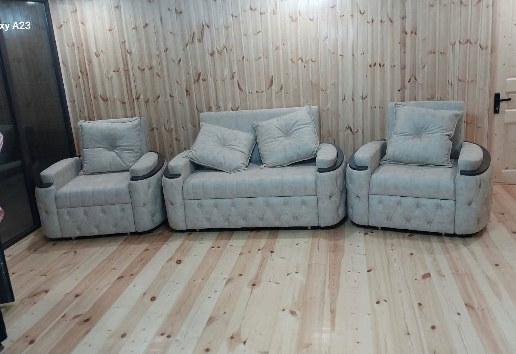 თურქული მოდელის სამეული დივანი