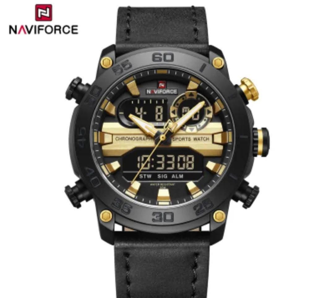 NAVIFORCE უმაგრესი საათი სასაჩუქრე ყუთით ხარისხიანია