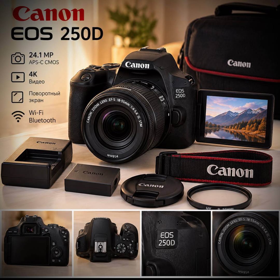 Canon EOS 250D 200.000դրամ • 24.1