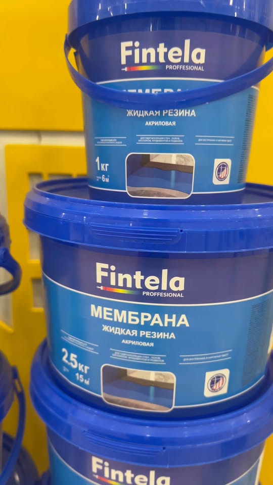 Fintella liquid rubber waterproof membrane