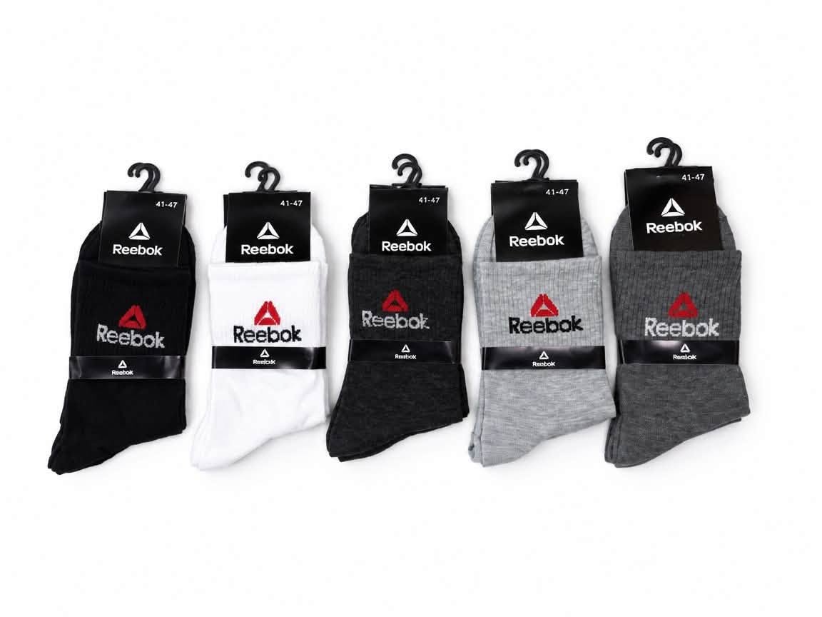 Reebok socks, 10 pairs, 41-47