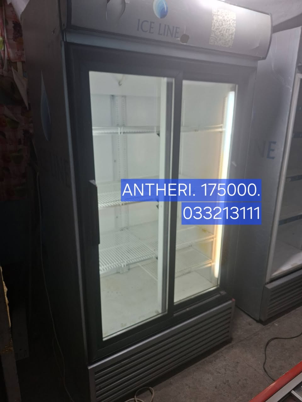 Ice Line ցուցափեղկավոր սառնարան
