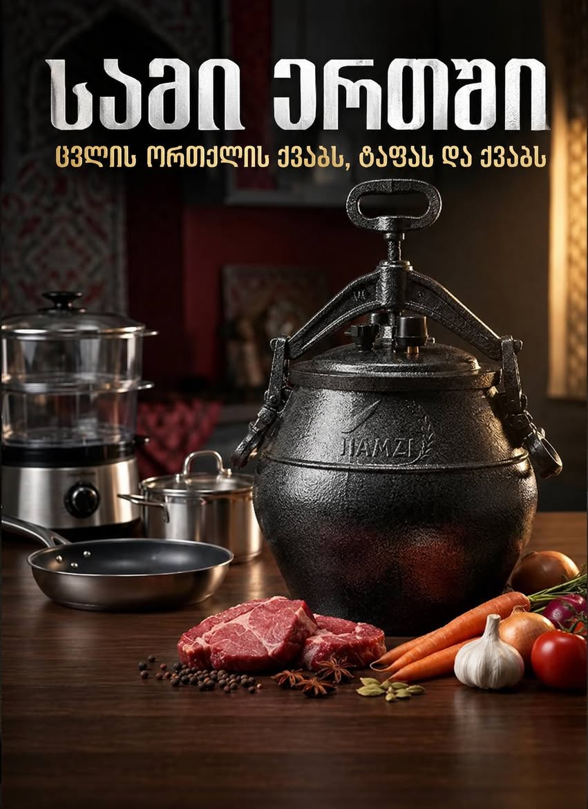 ავღანური კაზანი 10 ლიტრიანი ბოლო ერთეულები