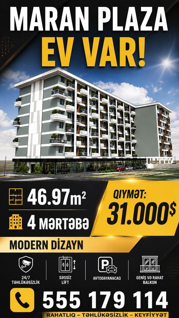 Mənzil — 31,000$