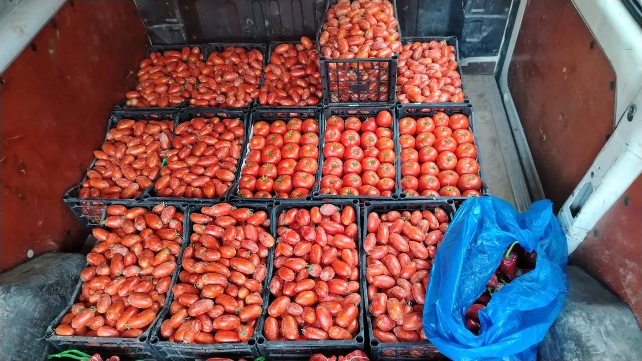 Pamidorio 1.50. Khakhvi 1.50. Mogitanat adgileze — 1.5₾