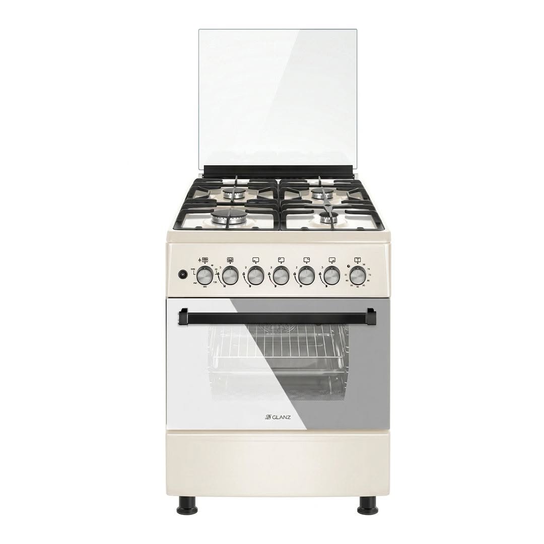 Gas Stove-ALNEO ALN 6070B CREAM • Type — 799₾