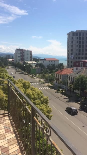 An apartment is rented daily in Kobuleti near the sea very cheaply