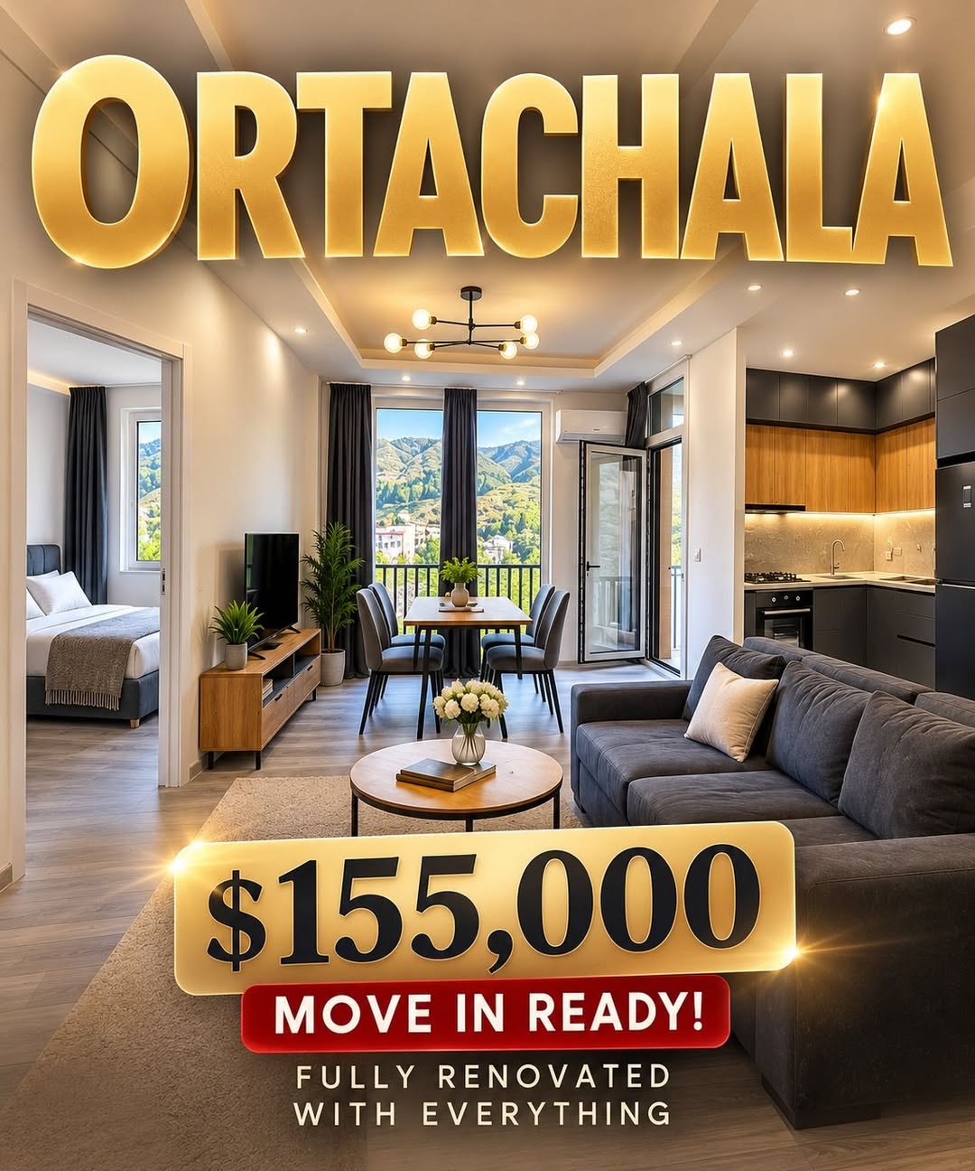 Продаётся квартира, Тбилиси — $155,000