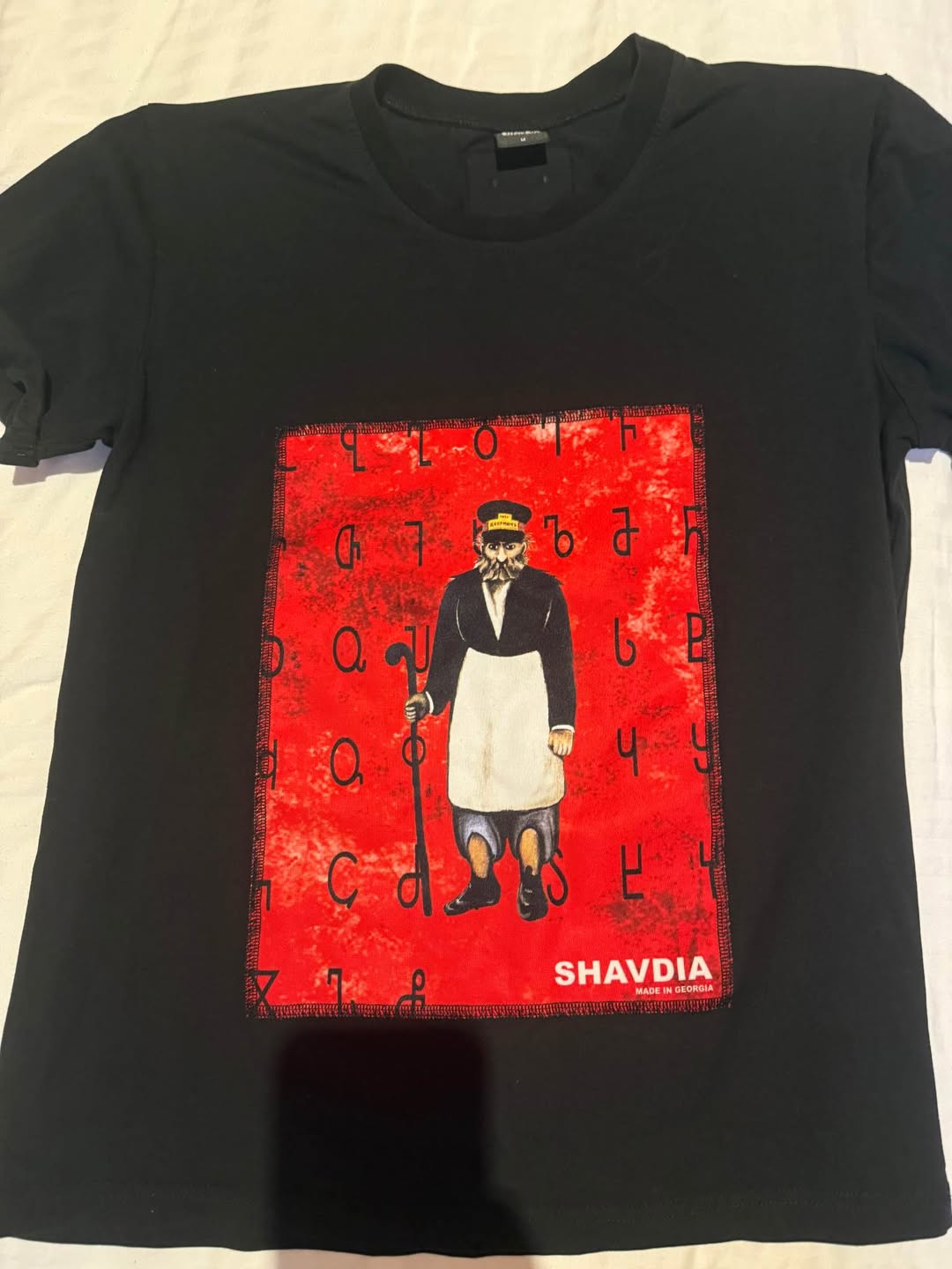 Shavdia black T-shirt, size M