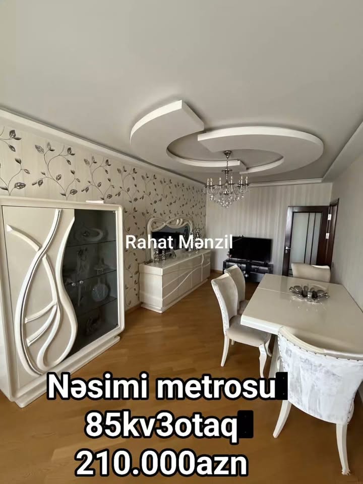 3 otaqlı mənzil satılır, Bakı — 210,000 ₼