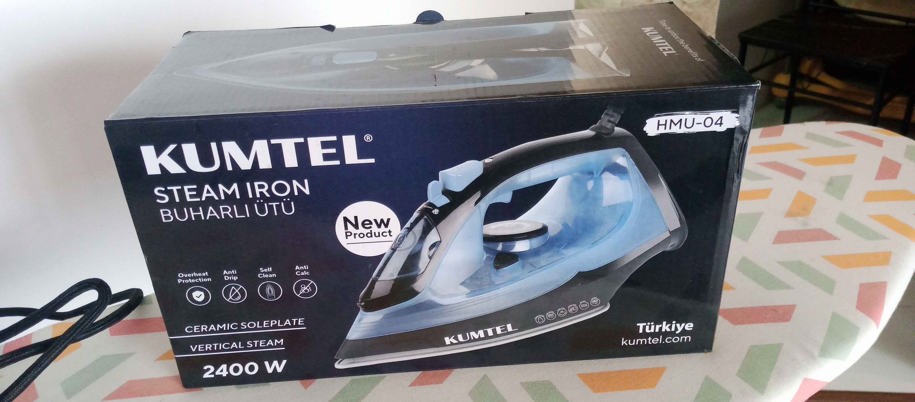Kumtel buharlı ütü ve ütü masası