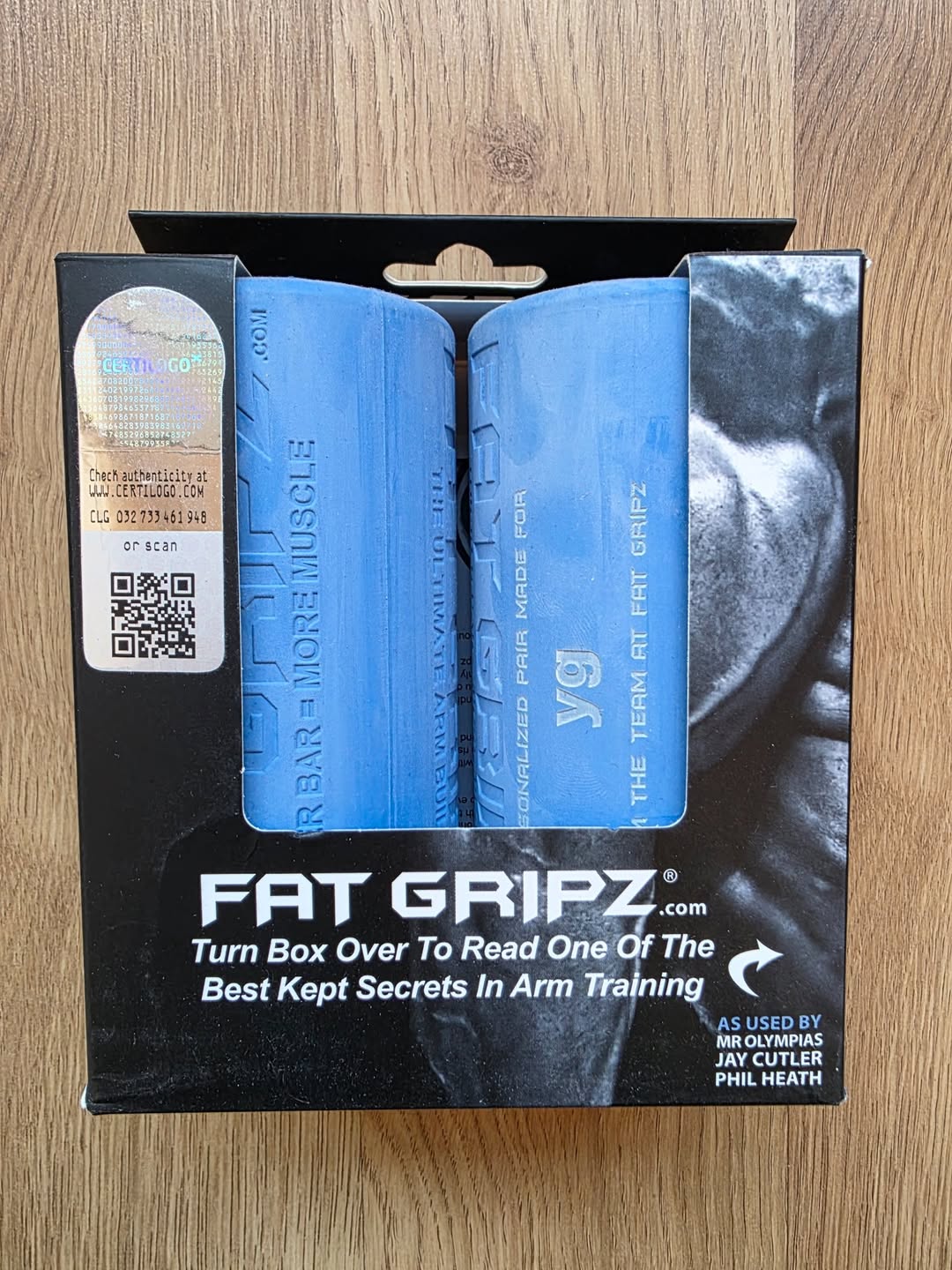 ორიგინალი Fat Gripz მოჭიდების ტრენაჟორი