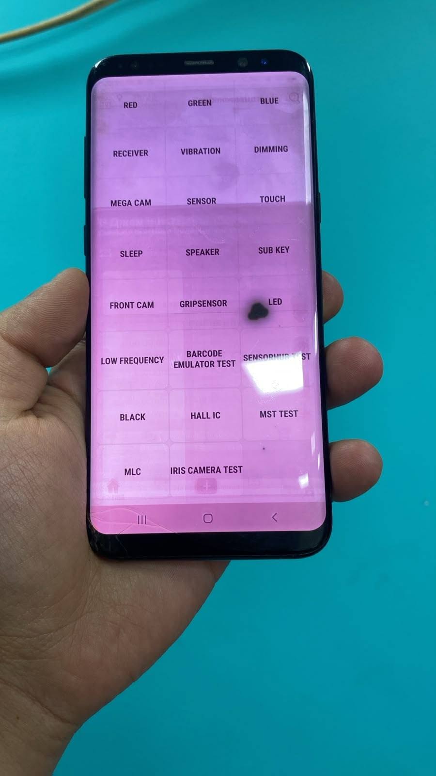 შატ შტაპ Galaxy s8+. ეკრანის ფონი — 22,000֏
