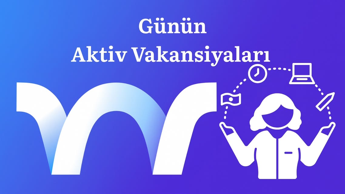 💼 Günün aktiv vakansiyaları: Qeydiyyatçı 💵 — 400₼